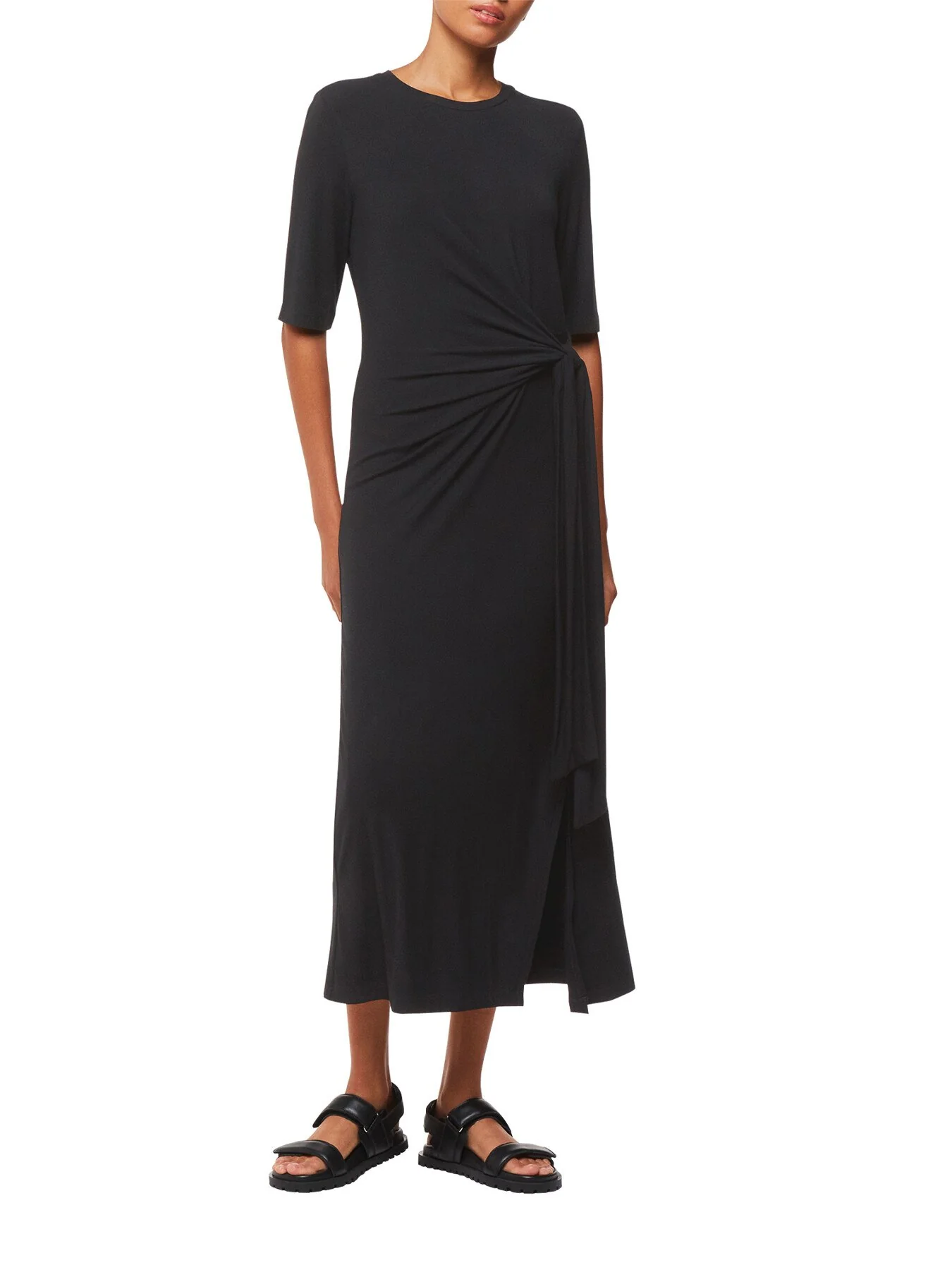 Twist Front Jersey Dress - Image 2