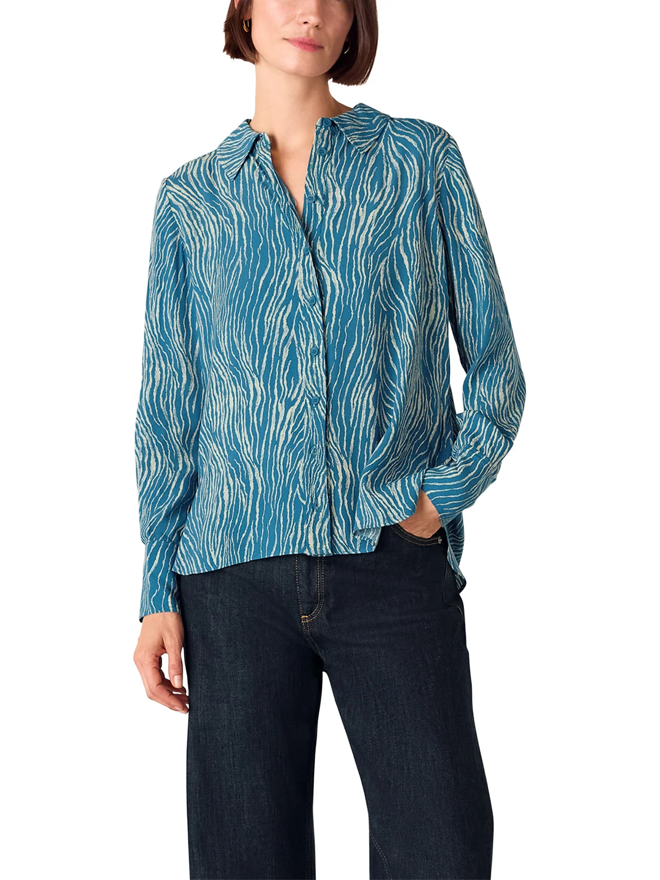 Zebra Button Through Shirt - Image 2