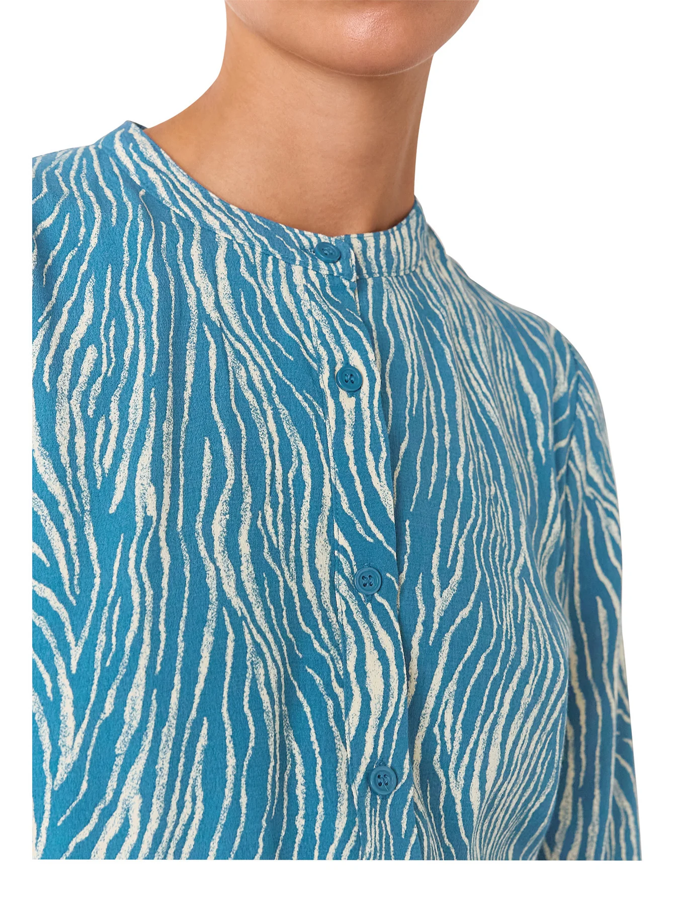 Zebra Flippy Mini Dress - Image 4