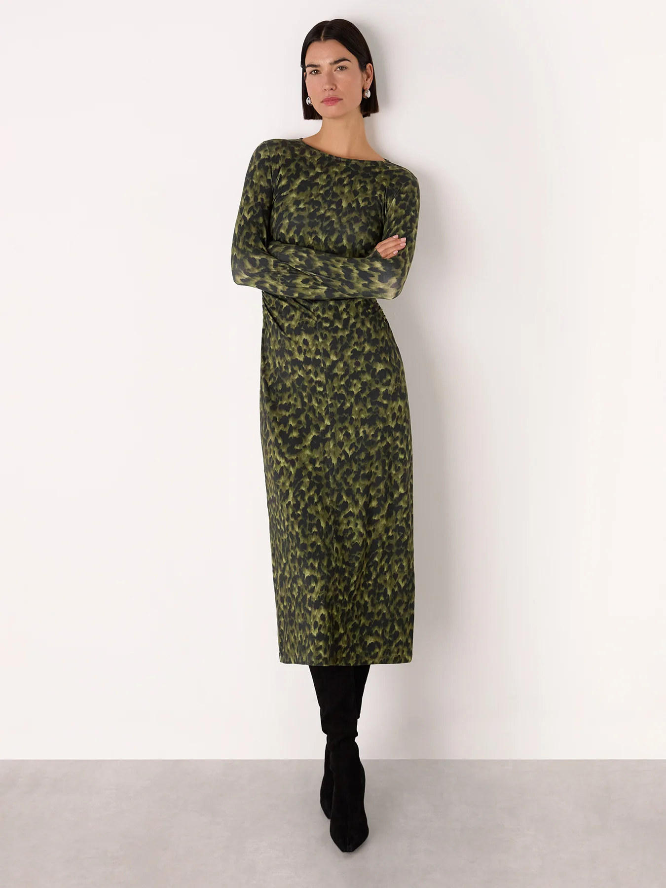 Jersey Ruched Dress - Image 2