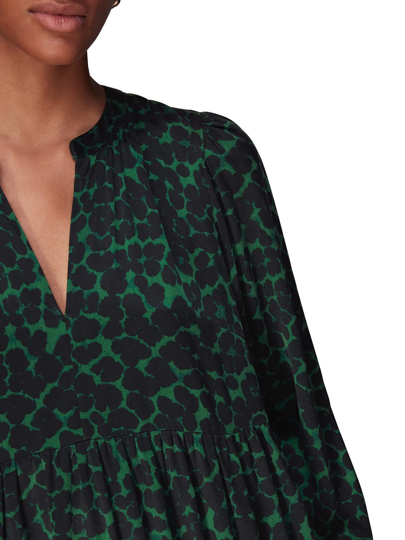 Smudge Animal Trapeze Dress - Image 4