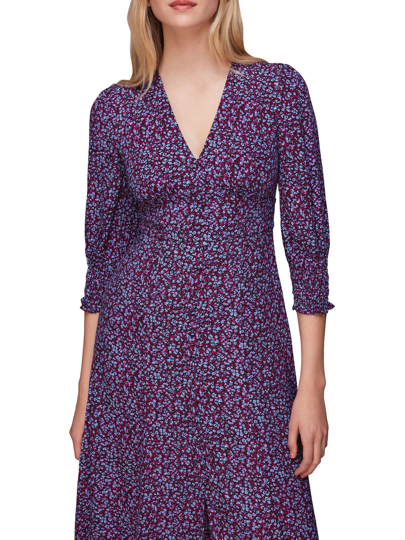 Floral Garden Midi Dress - Image 4