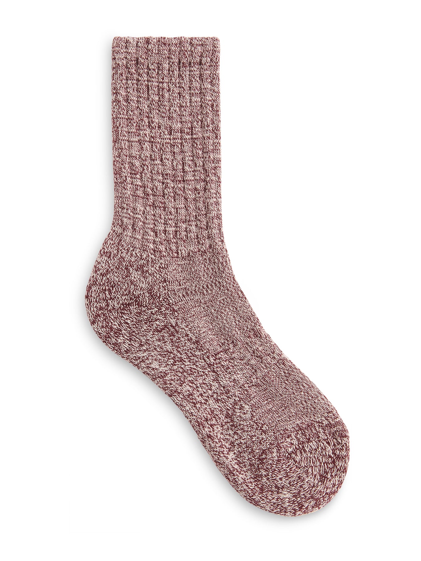 Chunky Marl Sock Red - Image 2