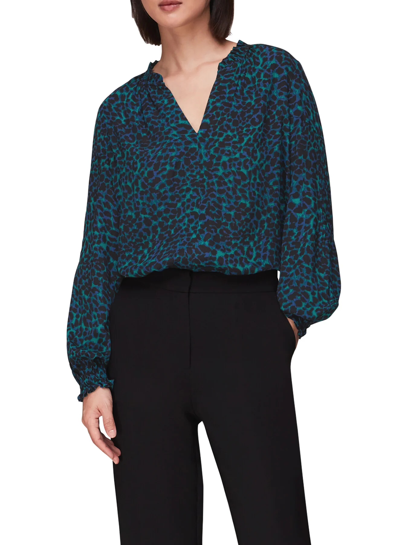 Forest Leopard Carlotta Blouse - Image 2