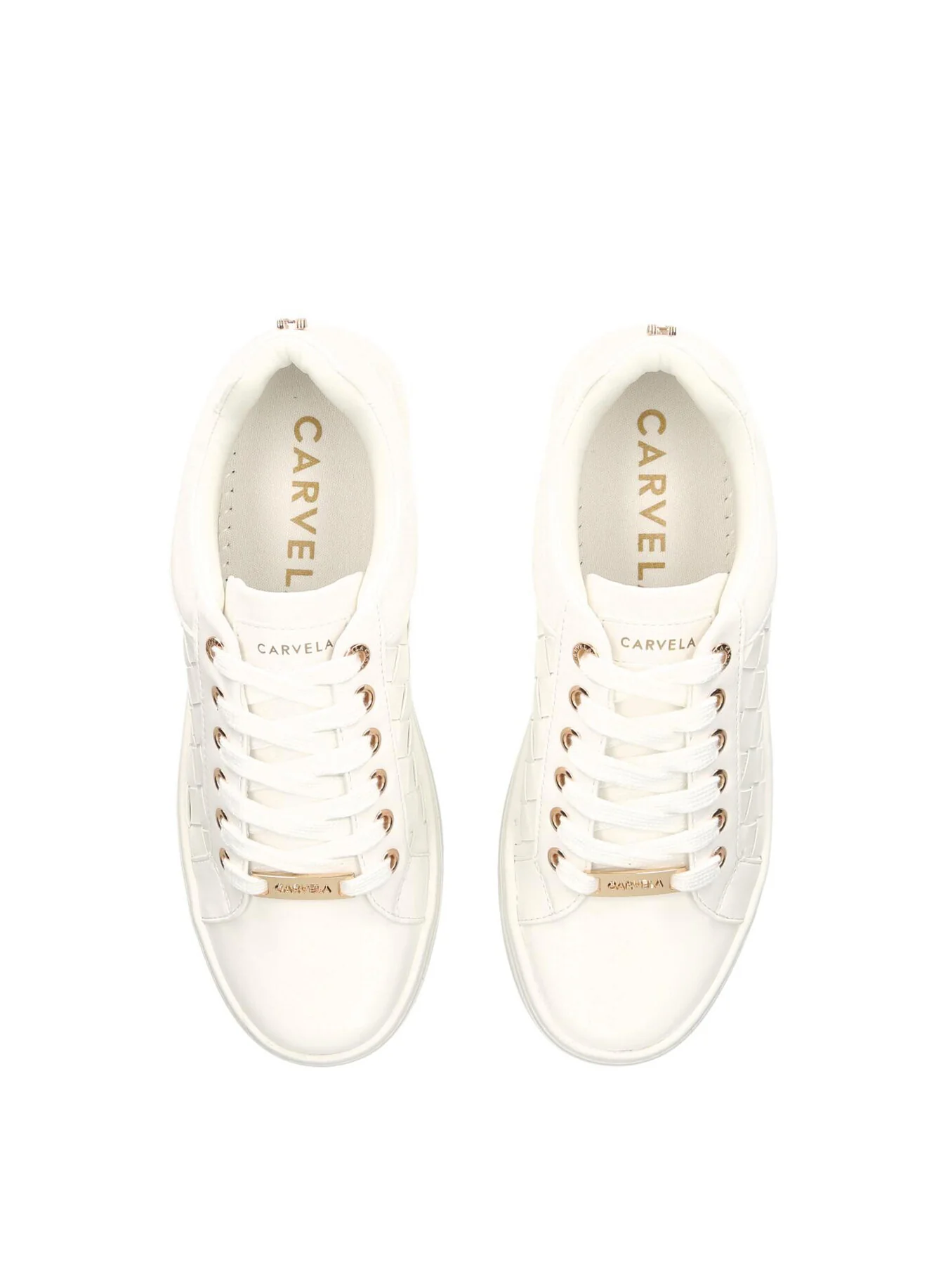 Checker Trainers White - Image 2