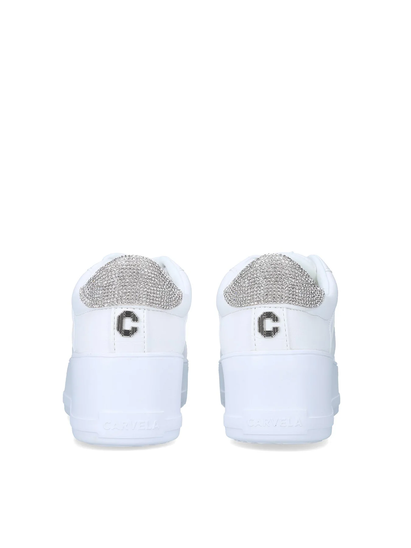 Jive Lace Up Trainers White - Image 4