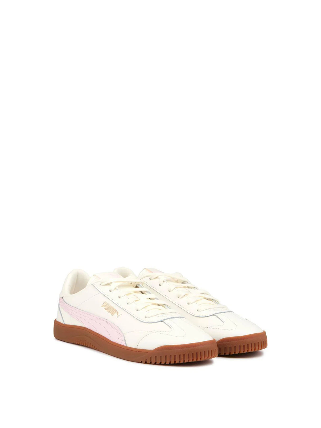 Kids’ Puma Club Trainers White - Image 2