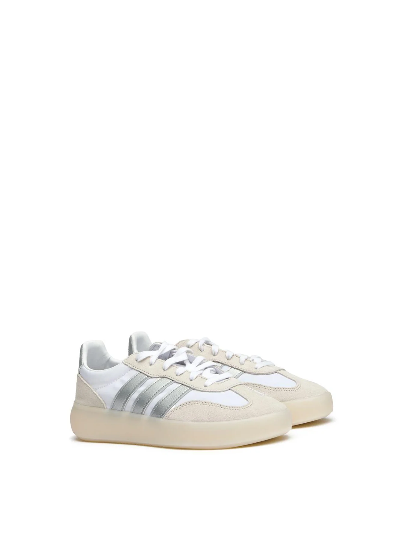 Barreda Trainers White Silver - Image 2