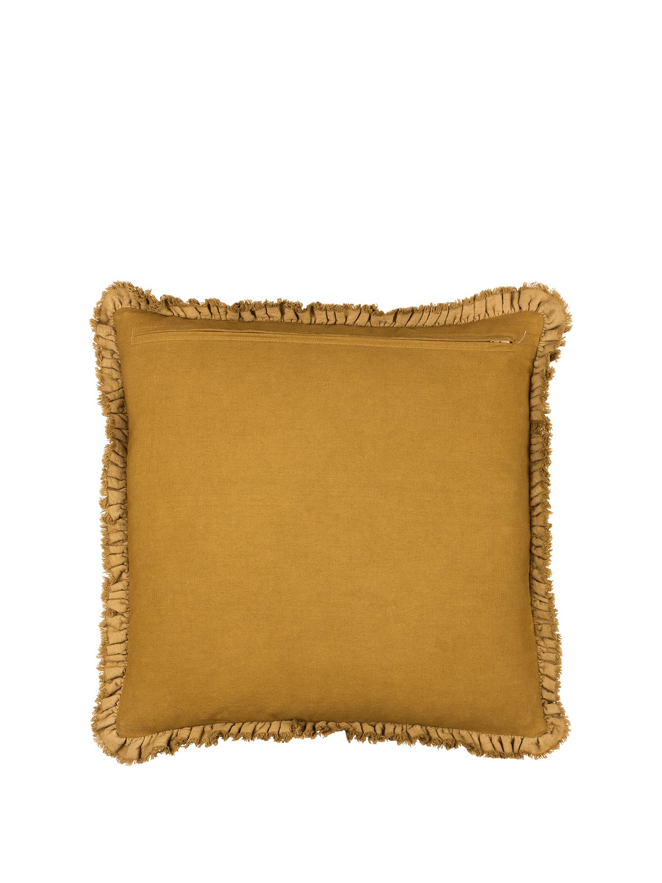 Bertie Feather Cushion Saffron - Image 3