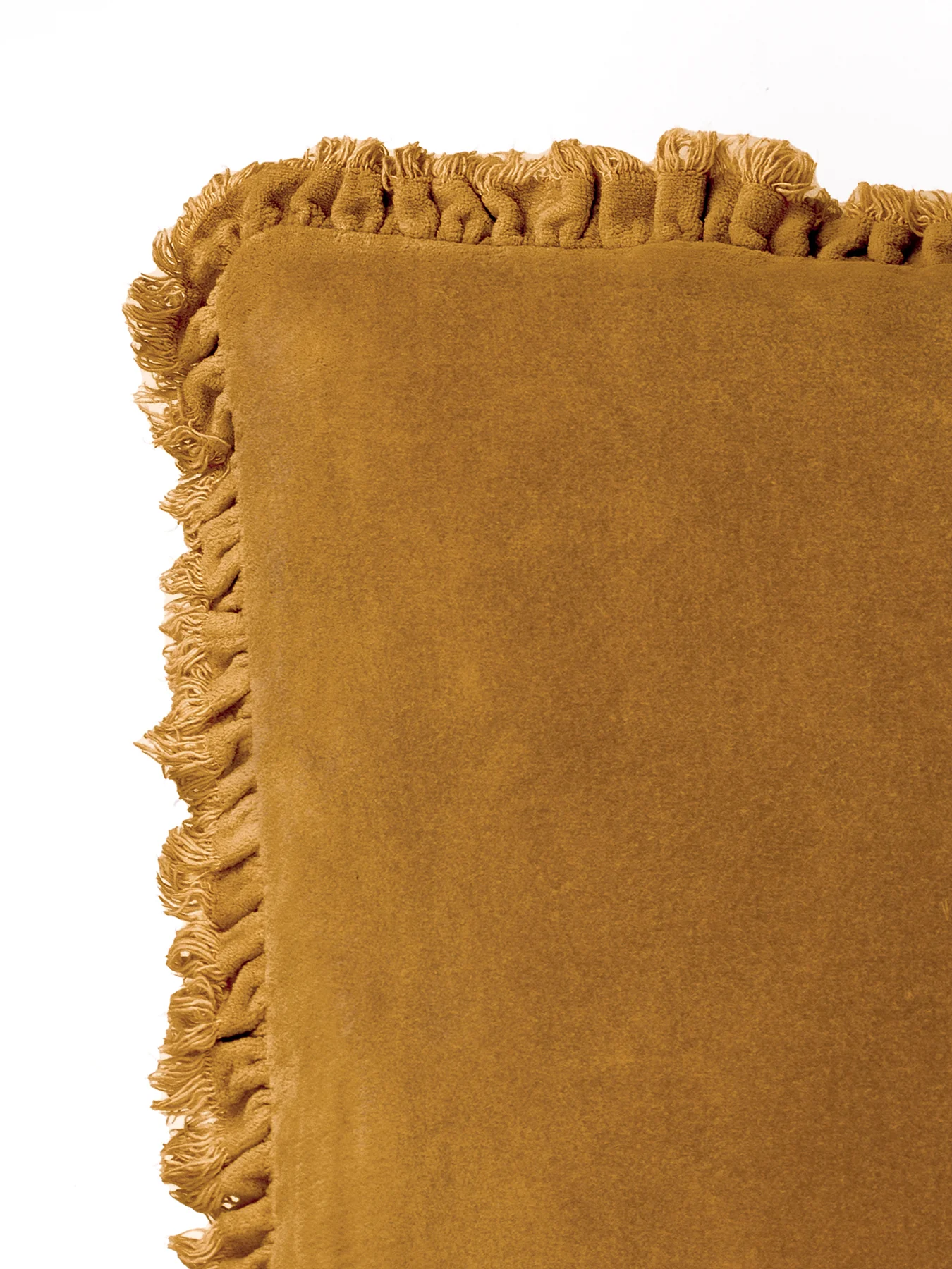 Bertie Feather Cushion Saffron - Image 4