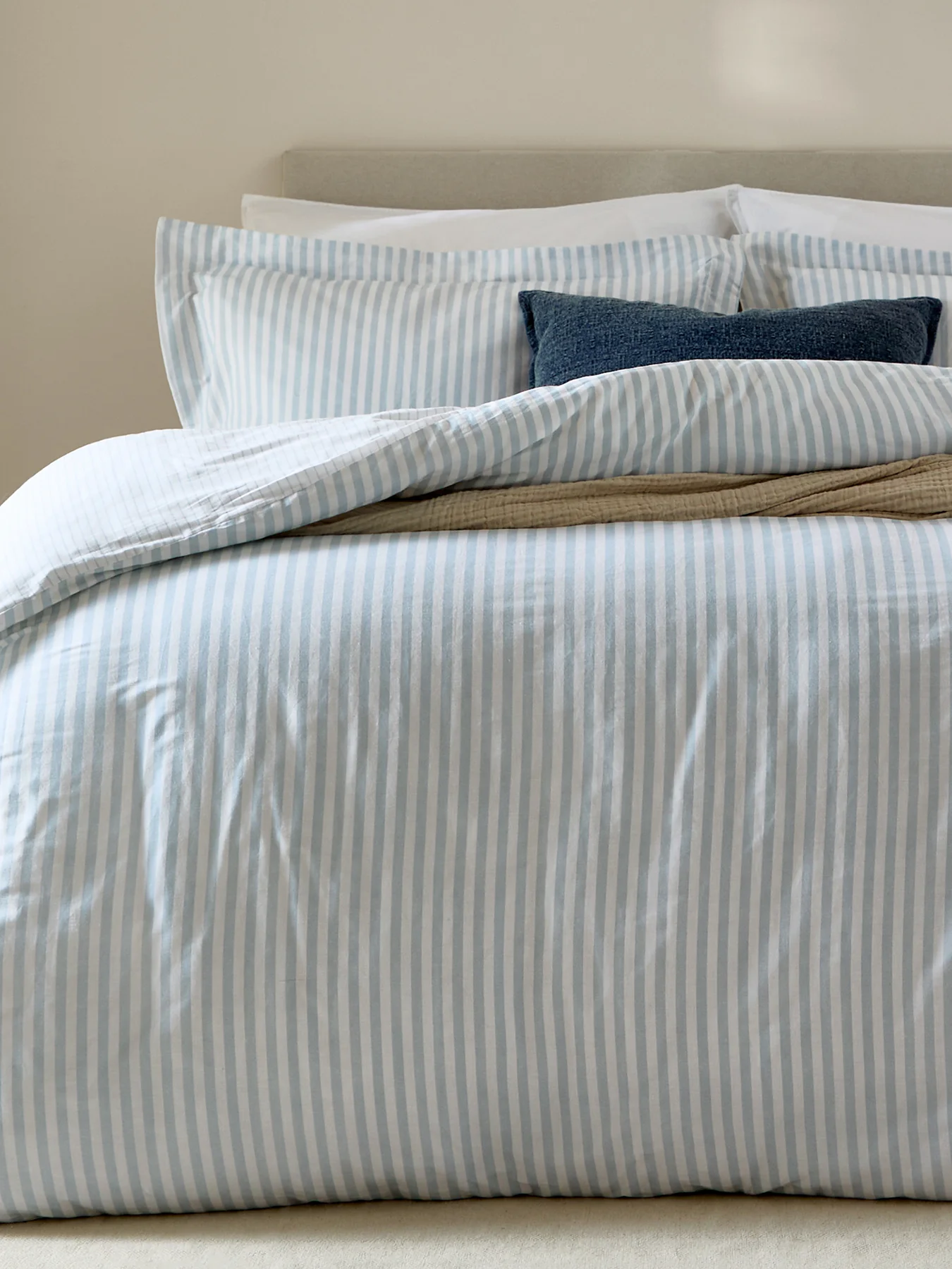 Hebden Stripe Duvet Set Double - Image 2