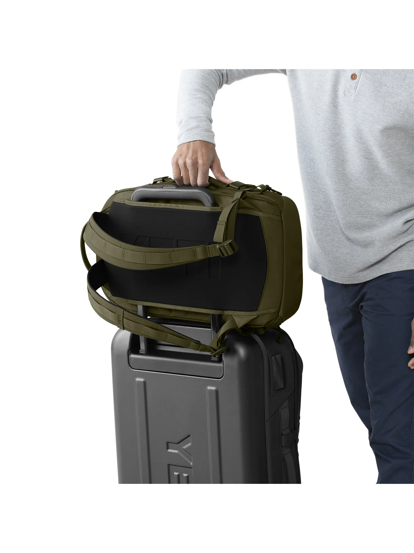 Crossroads Backpack 35L Olive - Image 3